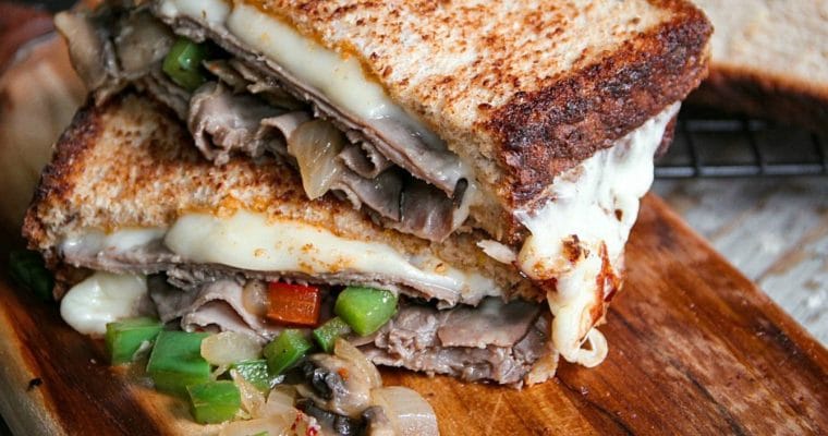 Roasted Beef Grilled Cheese Sandwich