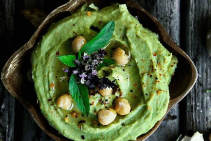 Creamy Avocado Hummus Dip