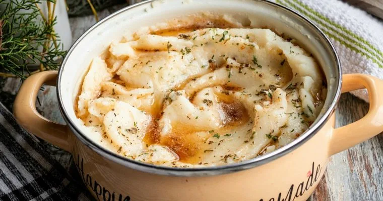Creamy Garlic Mashed Potatoes