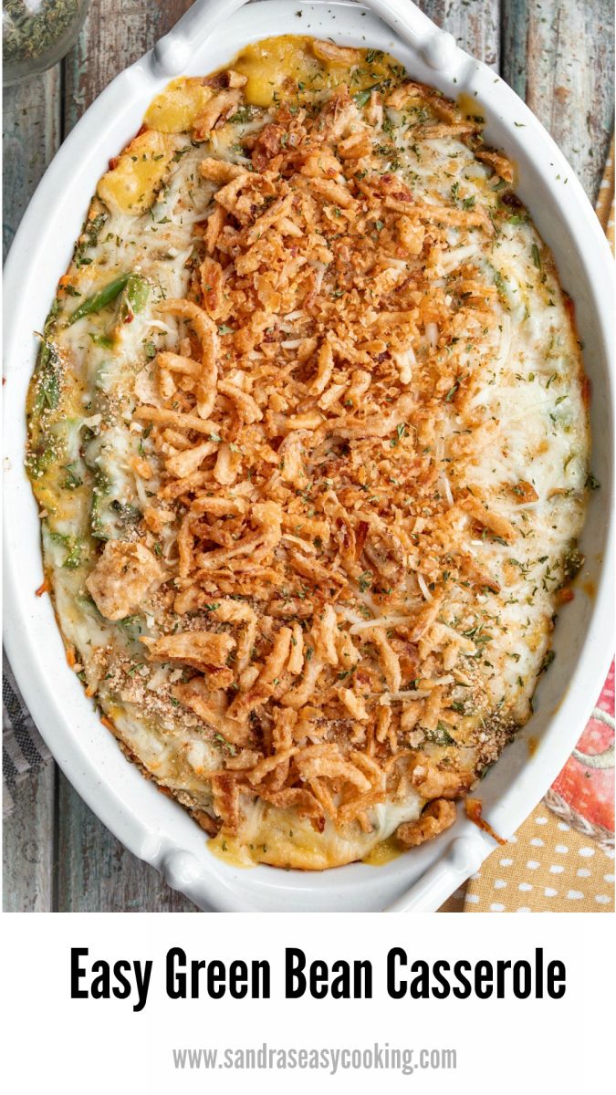 Easy Green Bean Casserole - Sandra's Easy Cooking Side Dishes