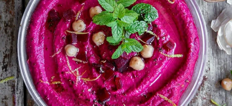 Hummus with Beets