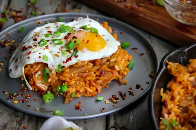 Kimchi Fried Rice • Sandra's Easy Cooking