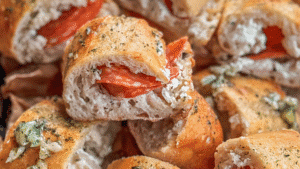 Cheese Stuffed Bread Sandwiches