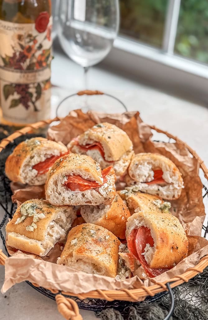 Cheese Stuffed Bread Sandwiches