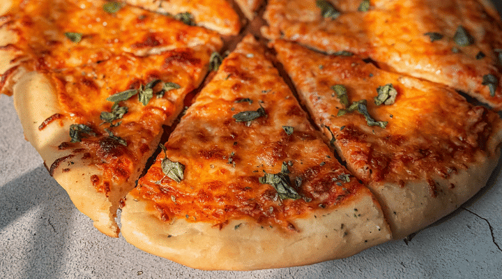 Classic Homemade Cheese Pizza