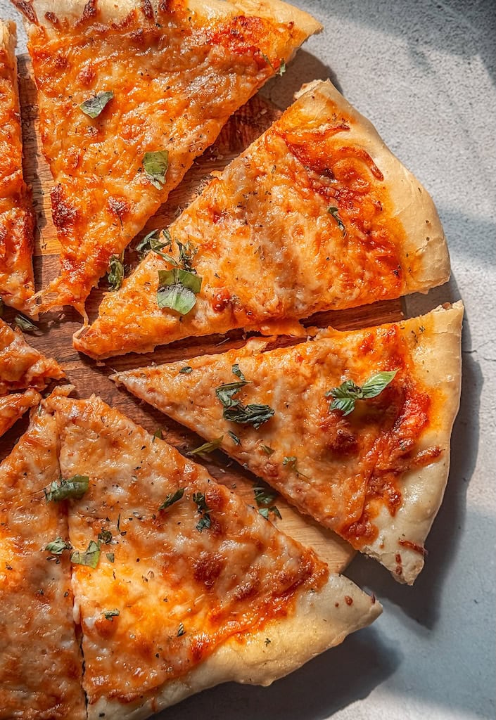 Classic Homemade Cheese Pizza
