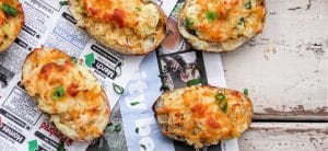 Twice Baked Potatoes with Chicken Recipe