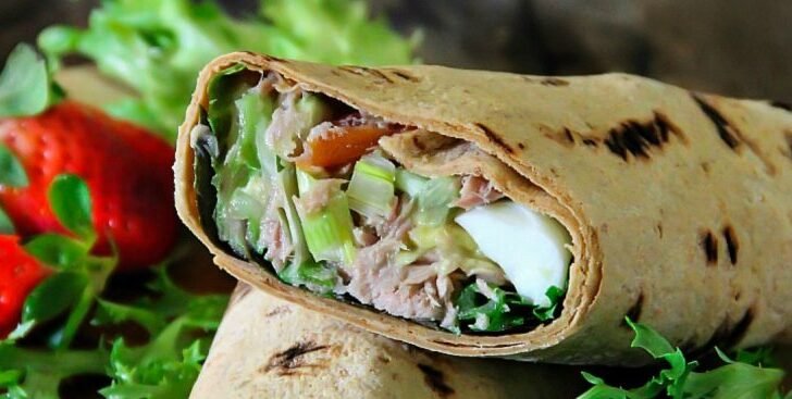 Tuna Salad Wraps Recipe