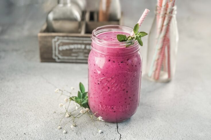 Recipe for Tropical Berry Smoothie