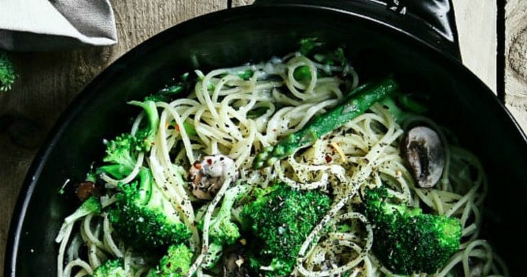Skillet Spaghetti with Vegetables