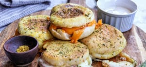 English Muffin Baked Sandwiches