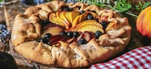 Plum and Peach Galette Recipe