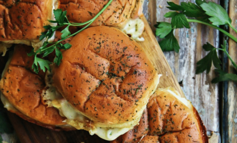 Ham and Cheese Potato Rolls, Hot Sandwiches
