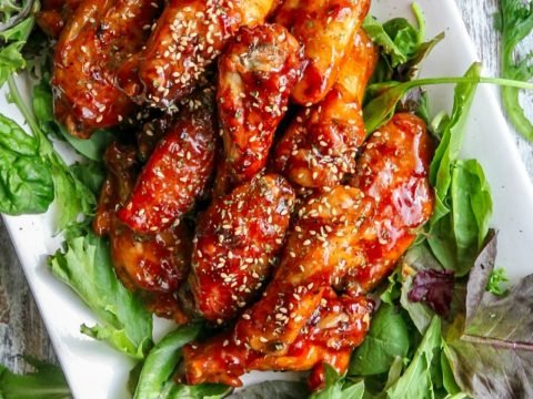 Honey Bbq Baked Chicken Wings Recipe Chicken Wing Recipes Baked Chicken Wing Recipes Baked Bbq Chicken