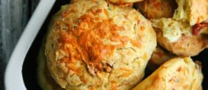 Bacon Cheddar Buttermilk Biscuits