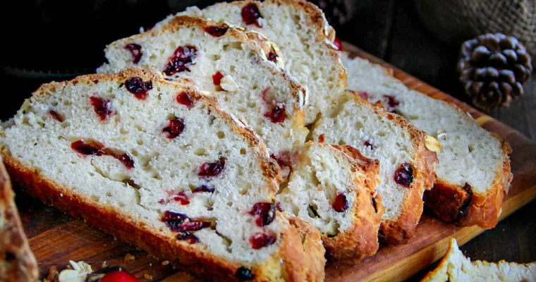 Cranberry Soda Bread + video
