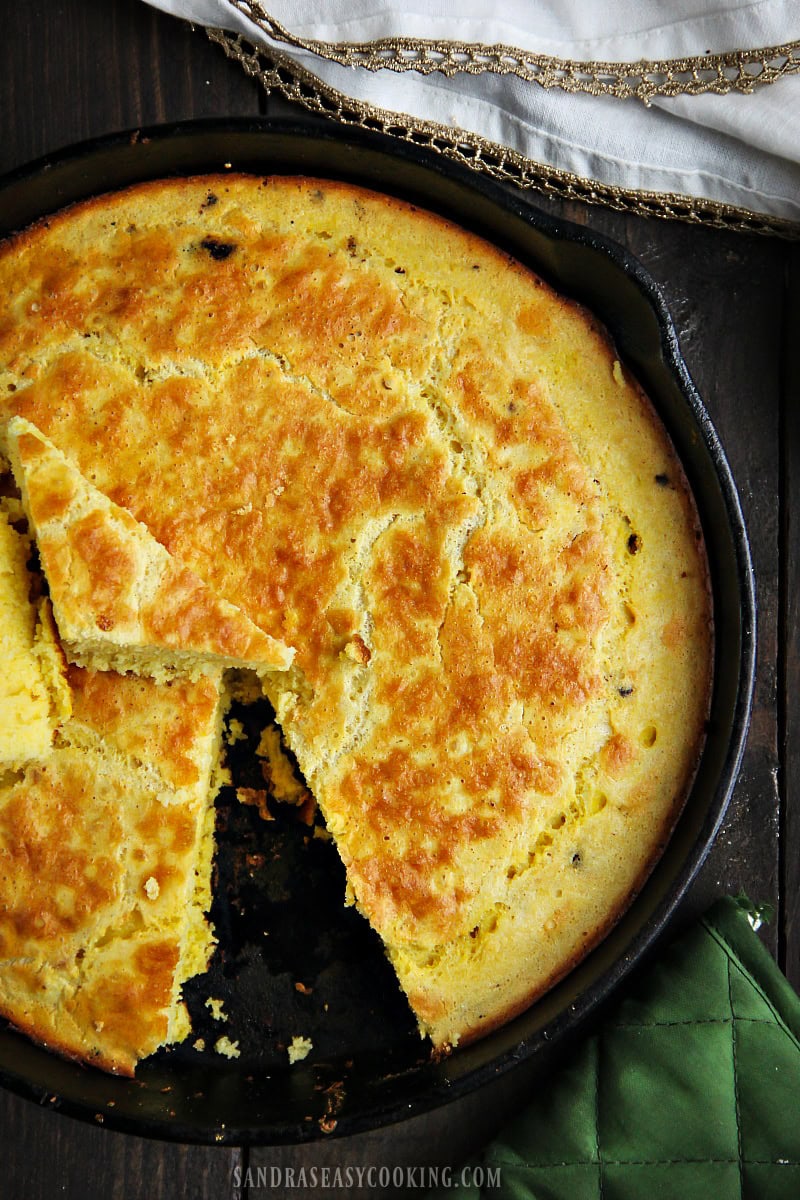 Beef and Vegetable Soup with cornbread 