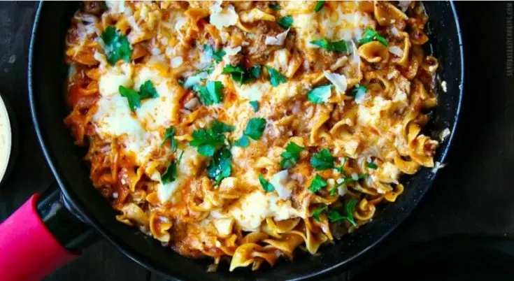 Easy Skillet Lasagna