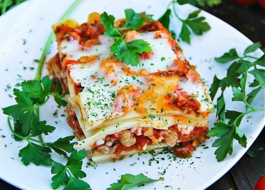 Ground Turkey and Ham Lasagna | Sandra's Easy Cooking