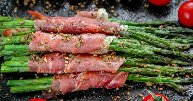 Asparagus Wrapped with Prosciutto