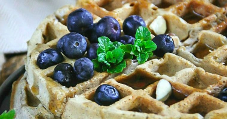 Buckwheat Waffles GF, DF
