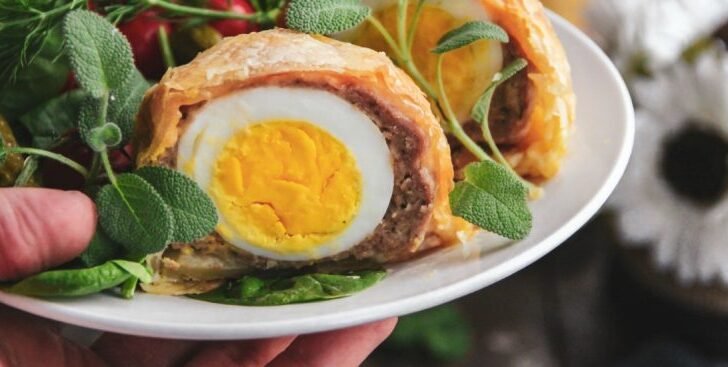 Scotch Egg Puff Pastry