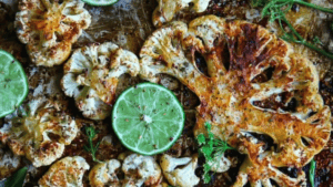 Oven Roasted Thai Cauliflower Steaks