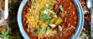 Turkey and Italian Sausage Chili