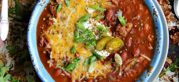 Turkey and Italian Sausage Chili