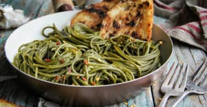Olive Oil-Garlic SuperGreens Spaghetti Recipe