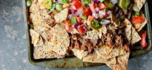 Meatless Chili Nachos Recipe