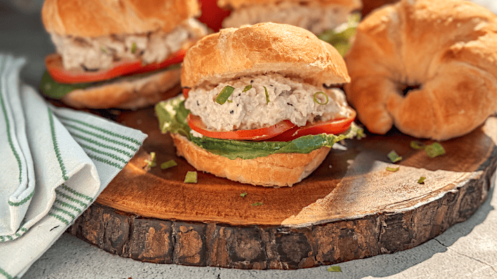 Easy Chicken Salad Sandwiches