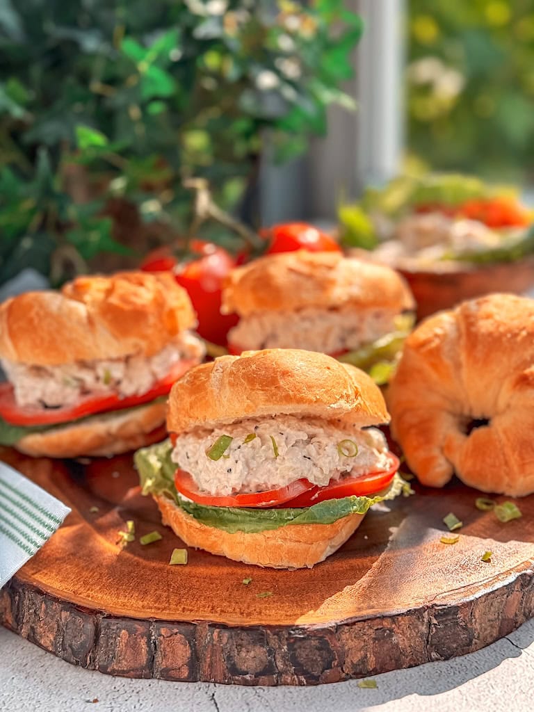 Easy Chicken Salad Sandwiches