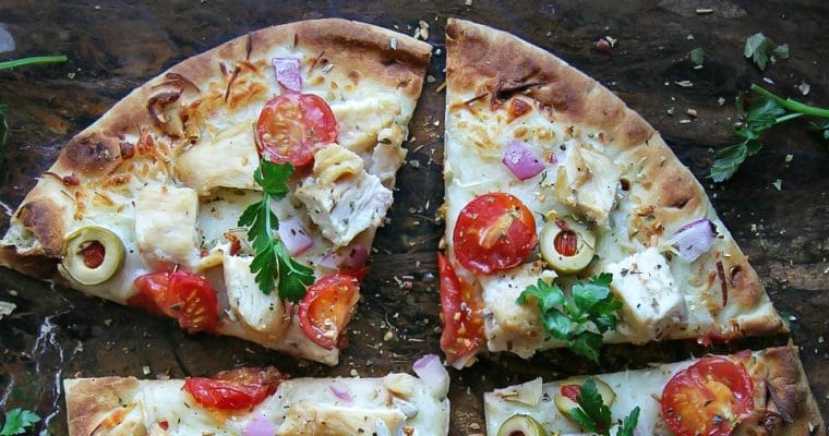 Easy Naan Bread Pizza