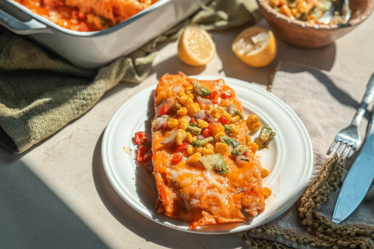 Easy Chicken Enchiladas