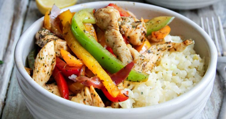 Chicken Fajita Bowl
