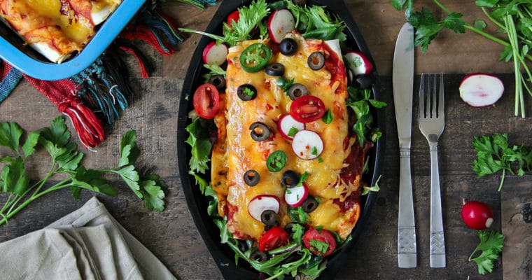 Easy Chicken Enchiladas
