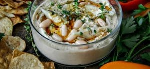 Artichoke and Cannellini Beans Hummus