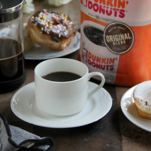 French Press Dunkin' Donuts® Original Blend Coffee - Sandra's Easy Cooking