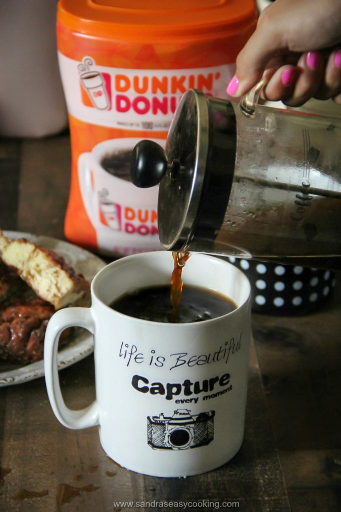 French Press Dunkin' Donuts® Original Blend Coffee - Sandra's Easy Cooking