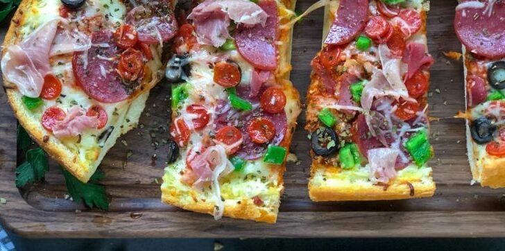 Supreme Bread Pizza Recipe