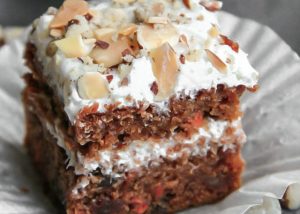 Carrot Cake Bars with Cream Cheese Frosting - Sandra's Easy Cooking