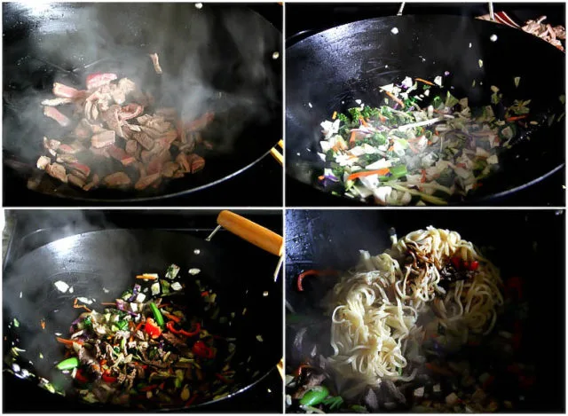 Simple and easy recipe for delicious Beef Yakisoba