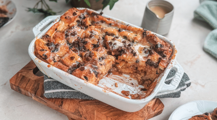 Breakfast Brioche Bread Pudding