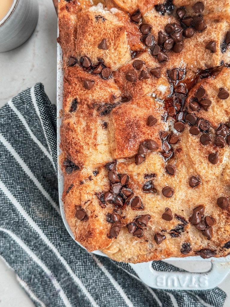 Breakfast Brioche Bread Pudding