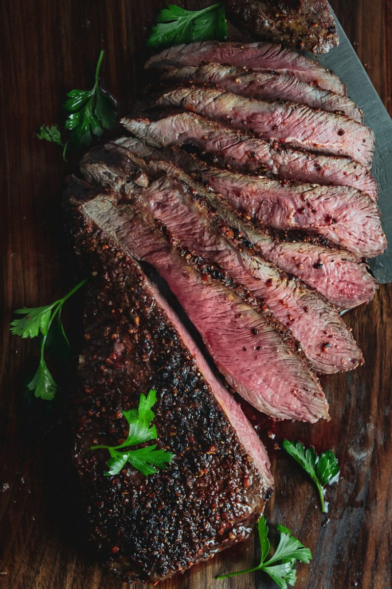 Broiled Flank Steak - Sandra's Easy Cooking Beef and Low-Carb Recipes