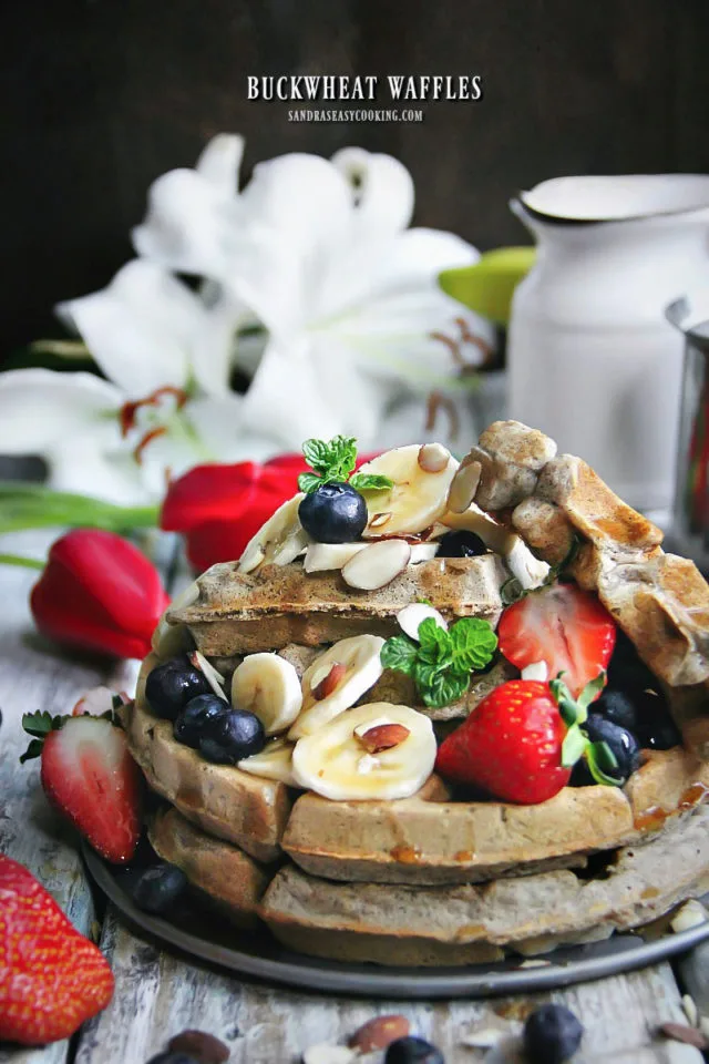 Buckwheat Waffles GF, DF Recipe