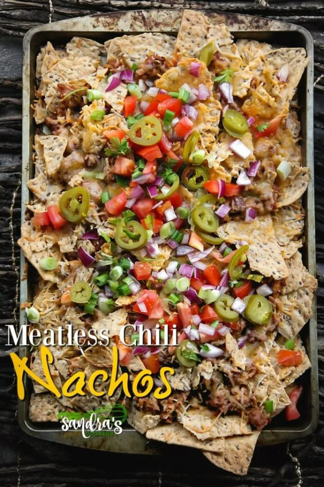 Meatless Chili Nachos Recipe 