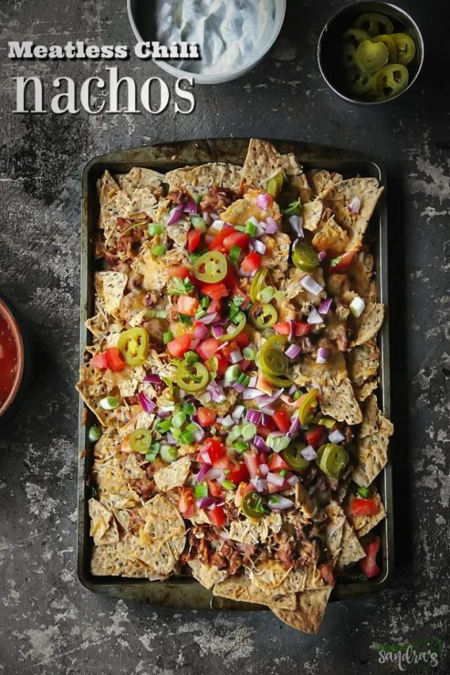 Meatless Chili Nachos Recipe 