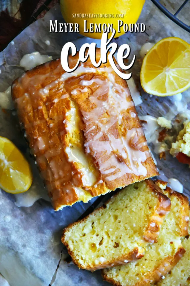 Meyer Lemon Pound Cake